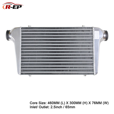 R-EP Intercooler 460x300x76mm Aluminio Universal - RacingPeople