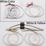 LED Angel Eyes para BMW E46 acabado Cotton