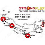 Kit de Silentblock de Suspensión completo para BMW E34 - Red - RacingPeople