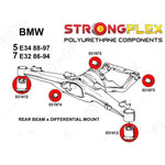 Kit de Silentblock de Suspensión completo para BMW E34 - Red - RacingPeople