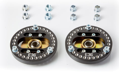 Copelas regulables mecanizadas en aluminio para BMW E36 / E38 / E90