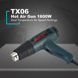 Pistola de aire caliente TX06 1600W - RacingPeople