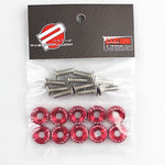 Set 10 tornillos M6 de colores | JDM - RacingPeople