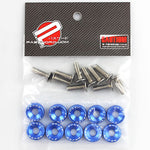 Set 10 tornillos M6 de colores | JDM - RacingPeople