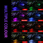 Iluminación LED fibra óptica. Colores RGB - RacingPeople
