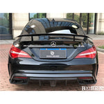 GT Style Spoiler para Mercedes - Benz CLA W117 CLA45 en fibra de carbono - RacingPeople